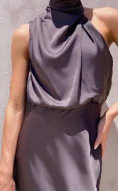 Satin Two-piece Suit