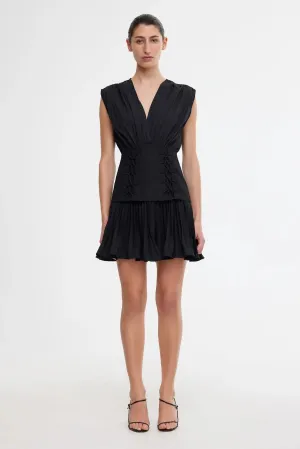 SEABROOK MINI DRESS - BLACK