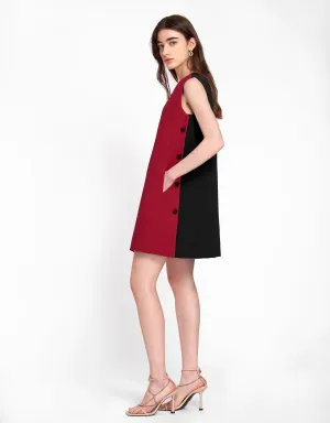 Side Button Dress