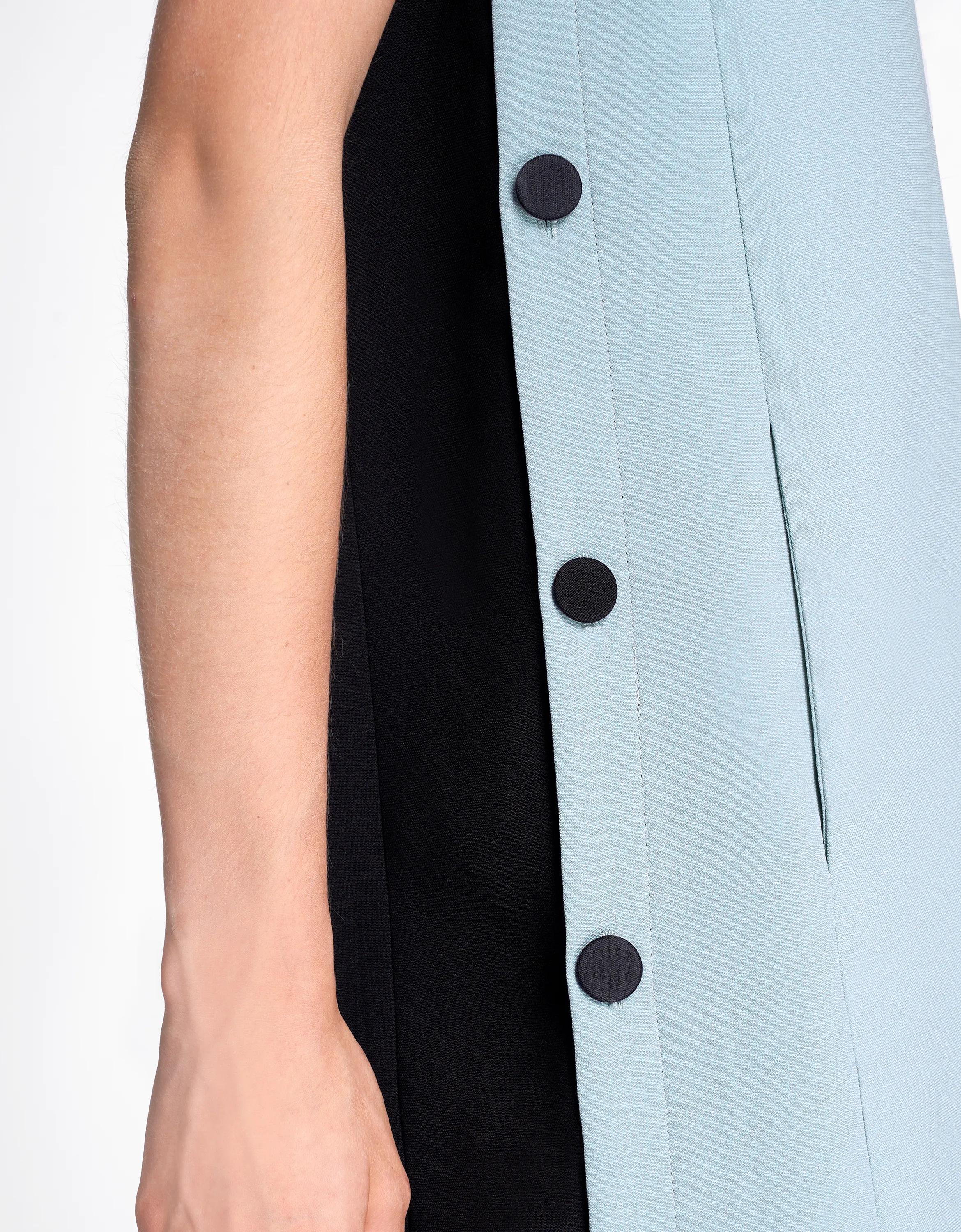 Side Button Dress