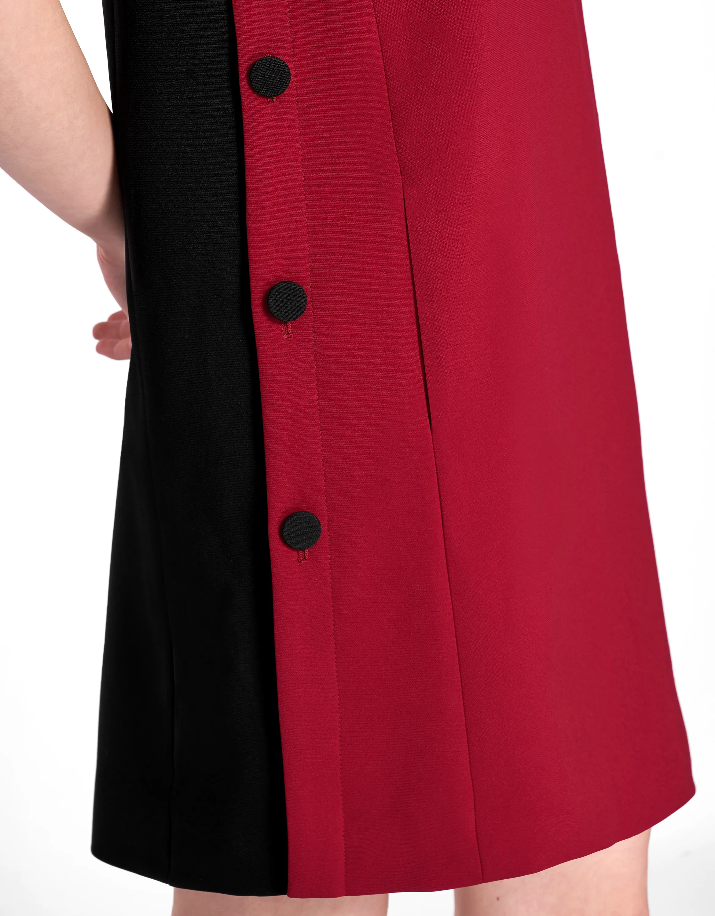 Side Button Dress