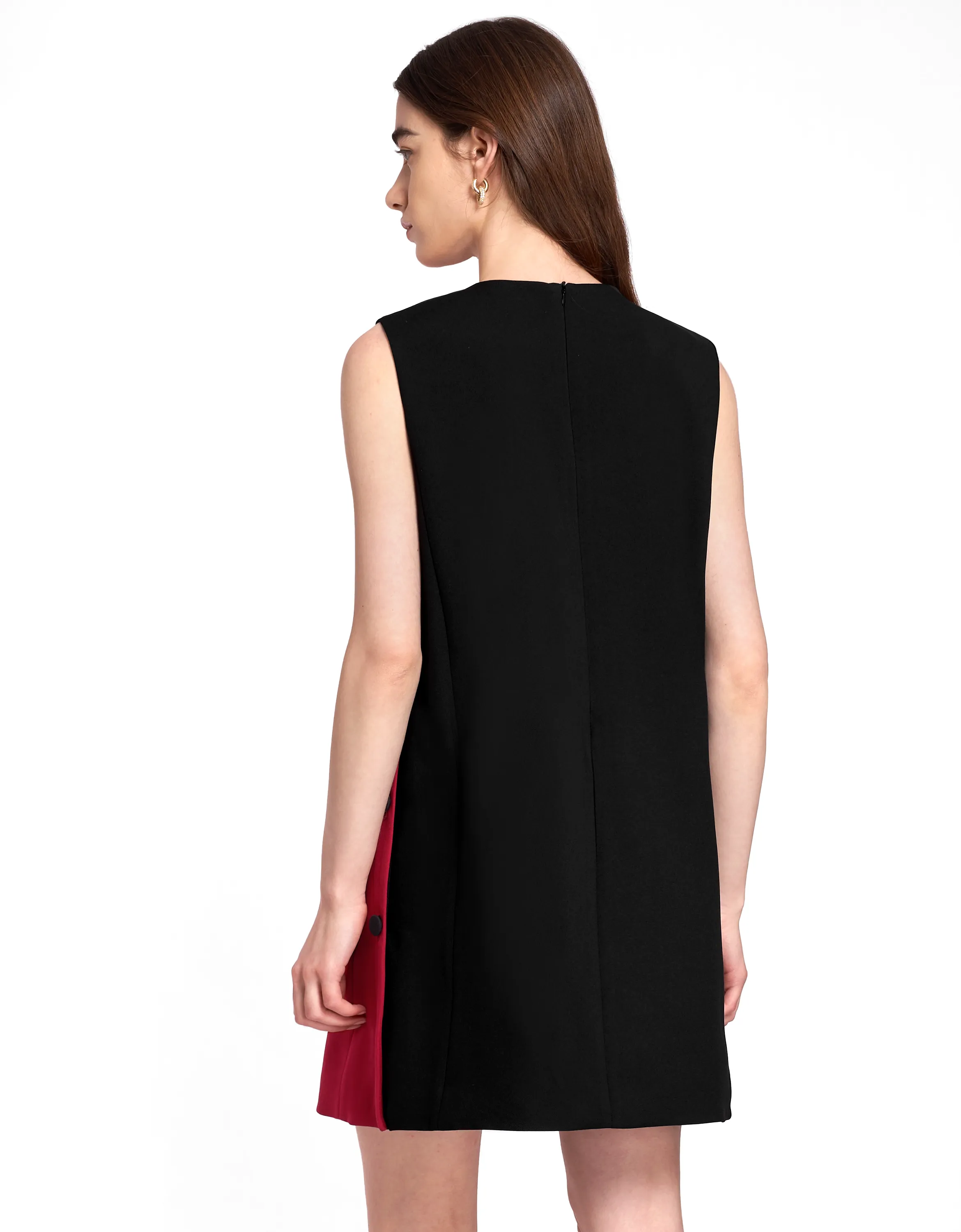 Side Button Dress