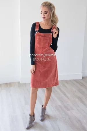 The Desta Corduroy Overall Dress