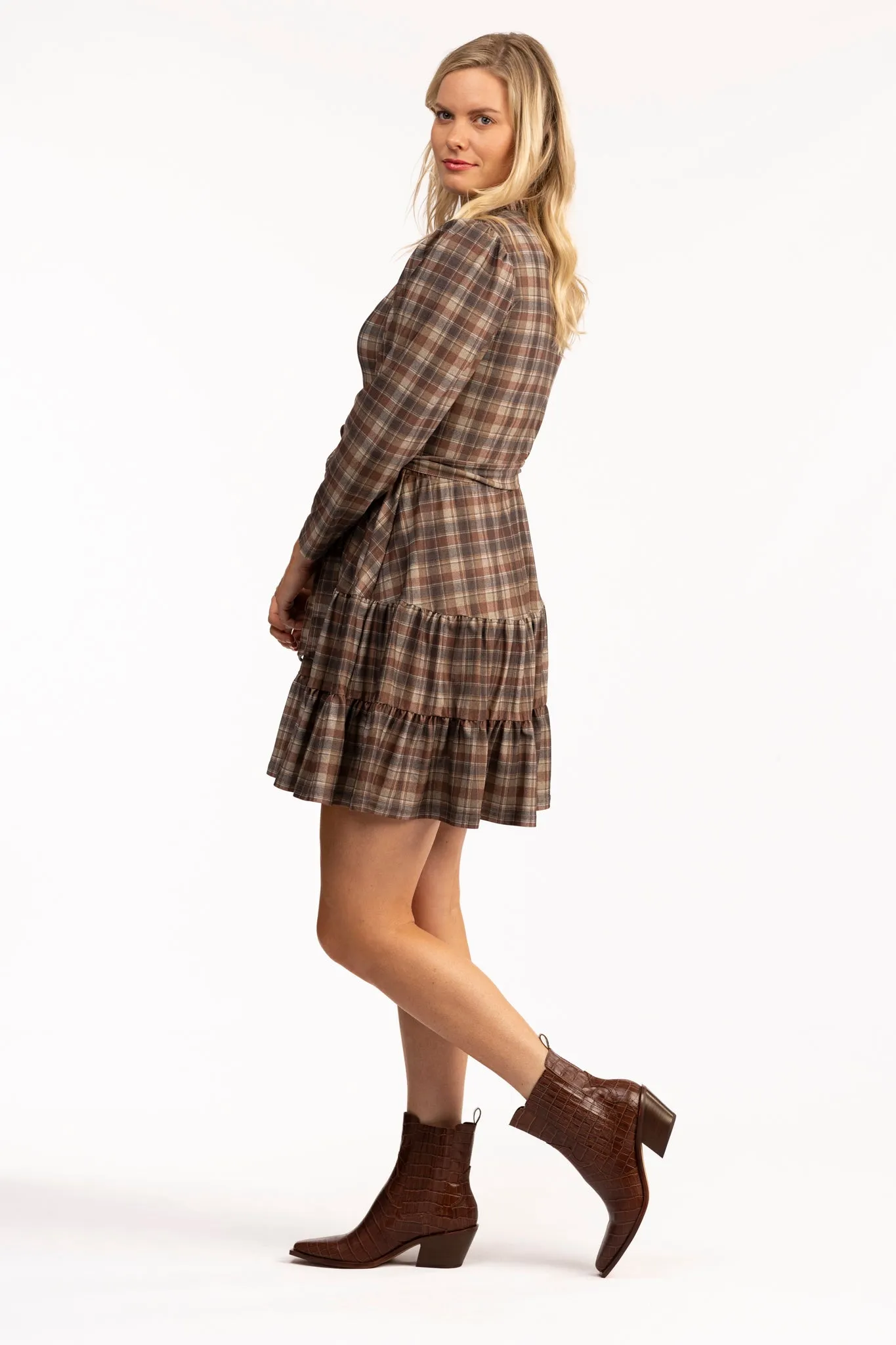 The Rosemary Dress - Professors Plaid
