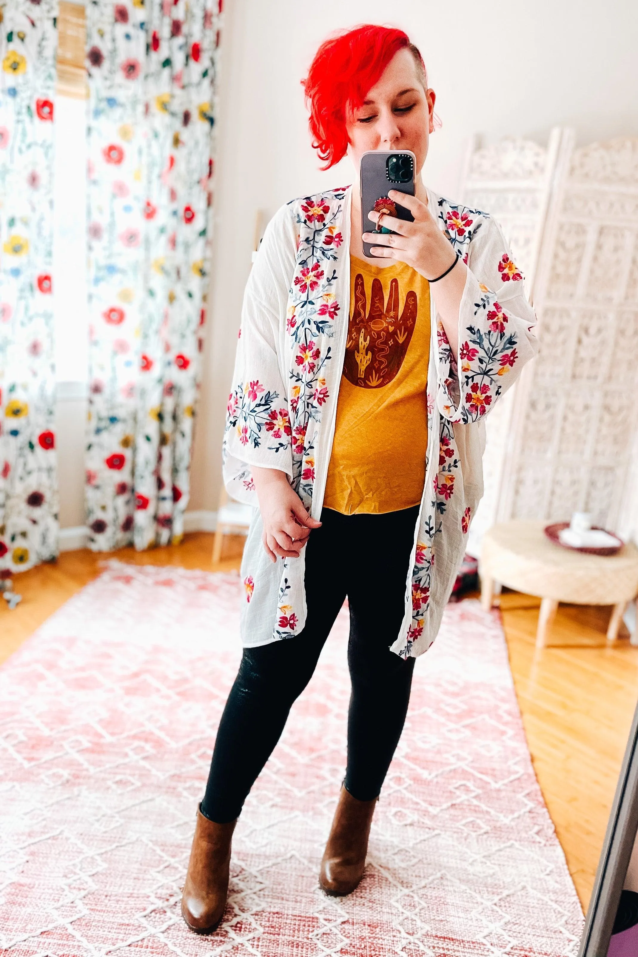 The Sweet Life Embroidered Duster • Ivory