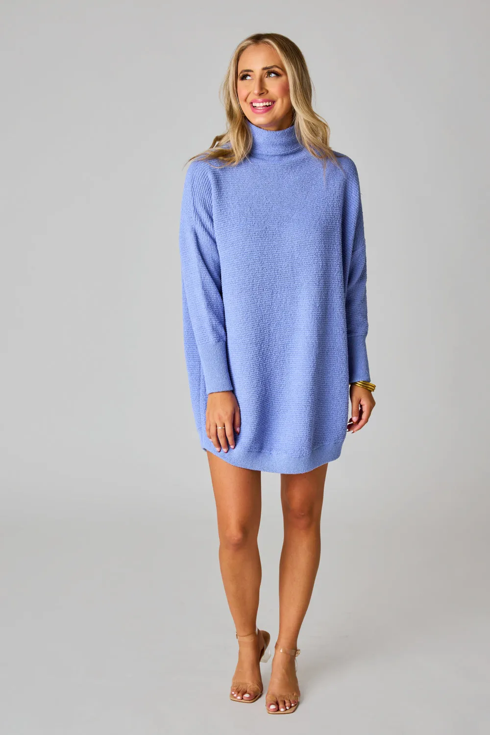 Wannabe Sweater Dress - Marine